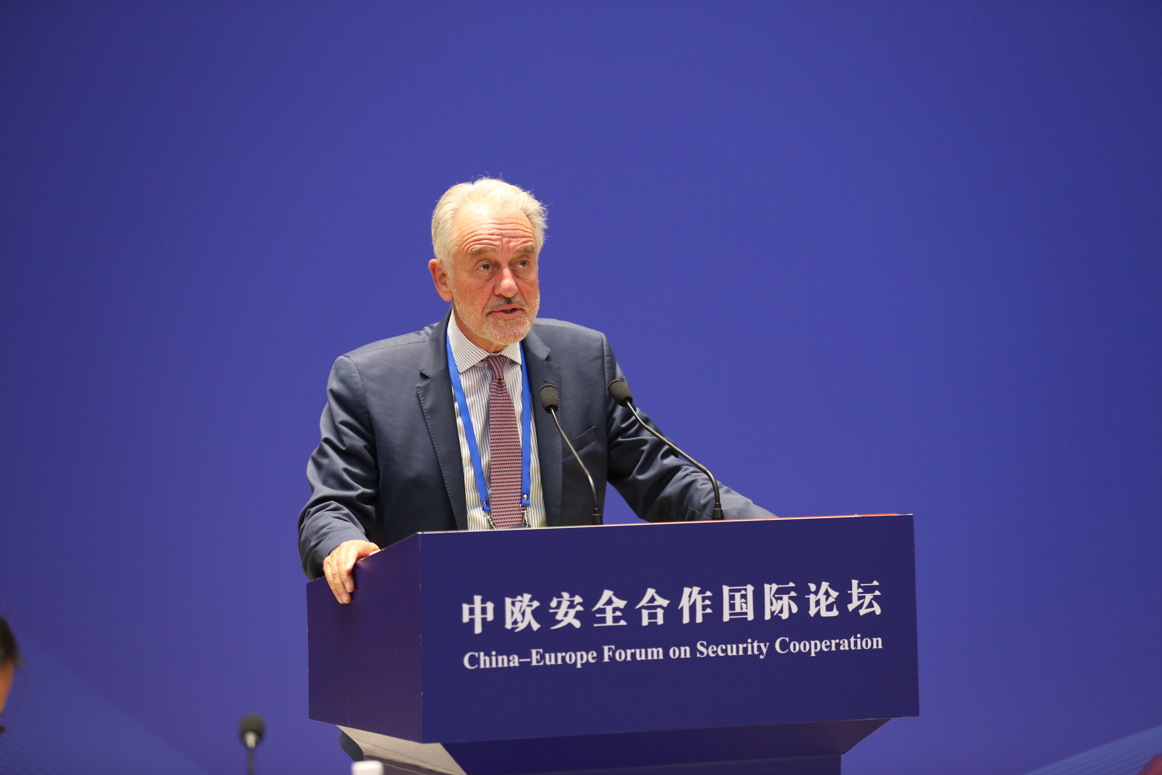 Kεντρικός ομιλητής στο 1ο China-Europe Forum on Security Cooperation